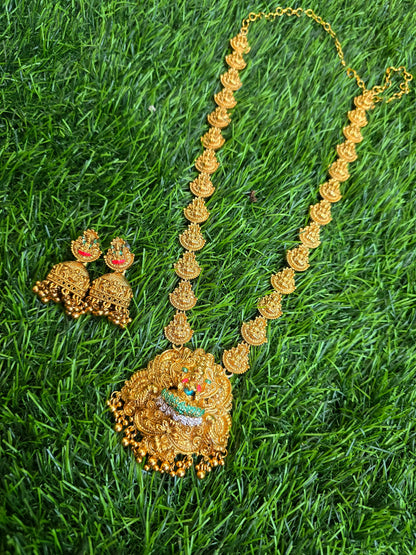 Long set with earrings code SLS 592J