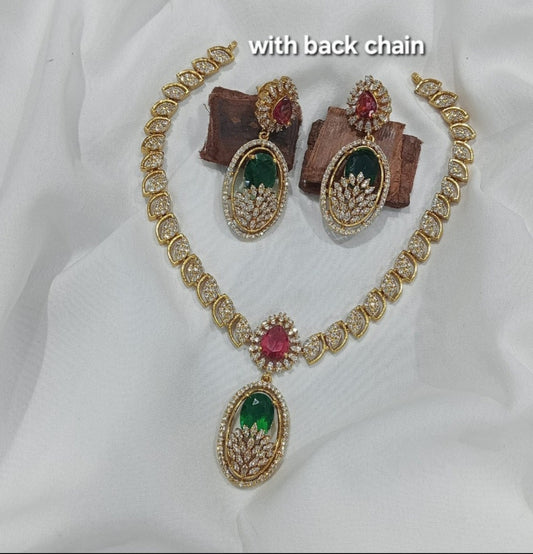 Neck set with earrings code SLS 380J