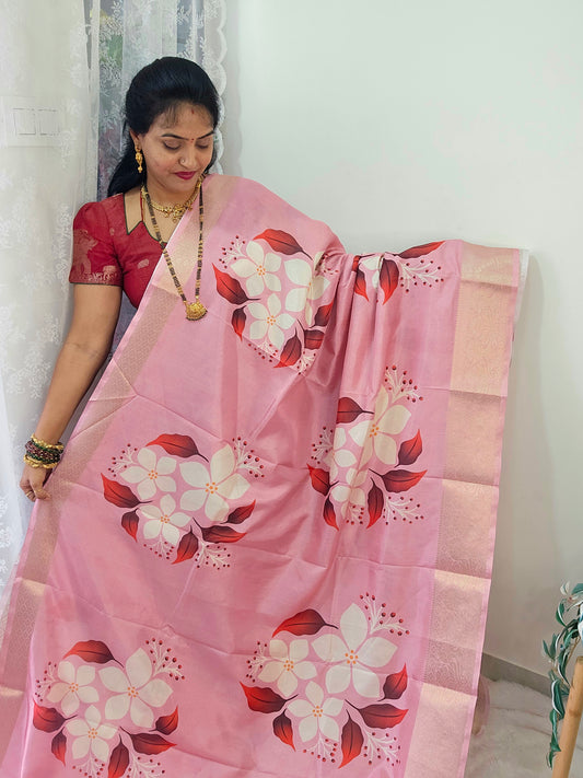 Saree un stiched blouse code SLS 536