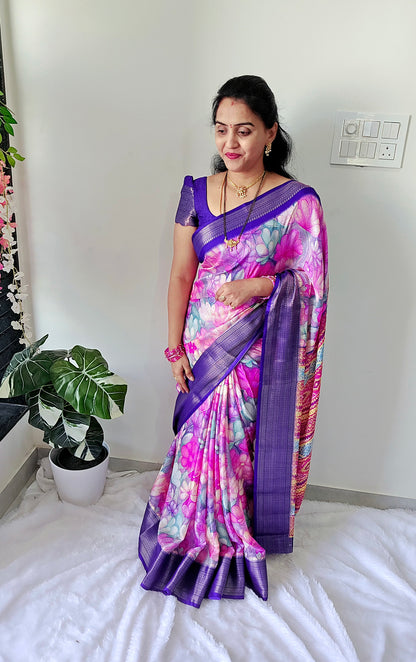 Saree un stiched blouse code SLS 372