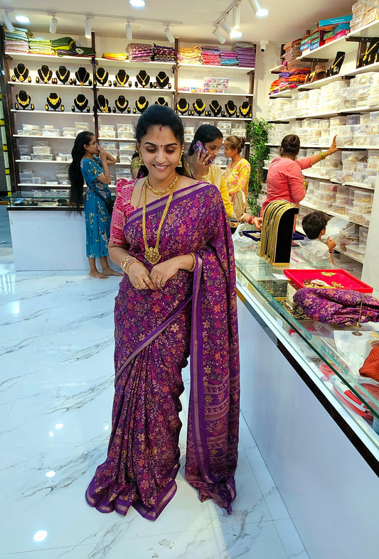 Saree un stiched blouse code SLS 716