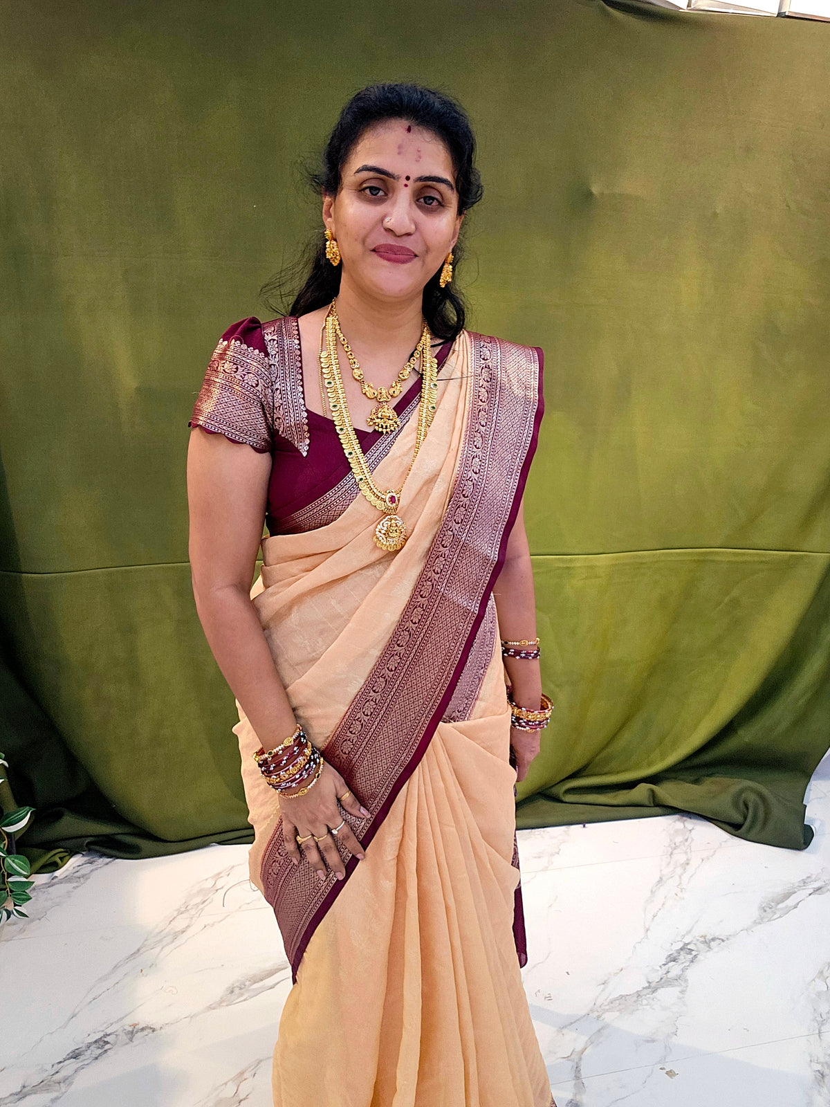 Saree un stiched blouse code SLS