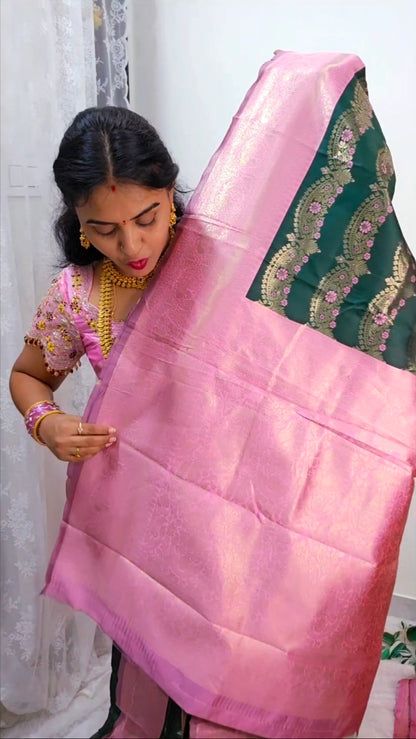 Saree un stiched blouse code SLS 563
