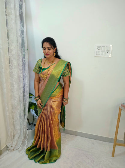Saree un stiched blouse code SLS 506