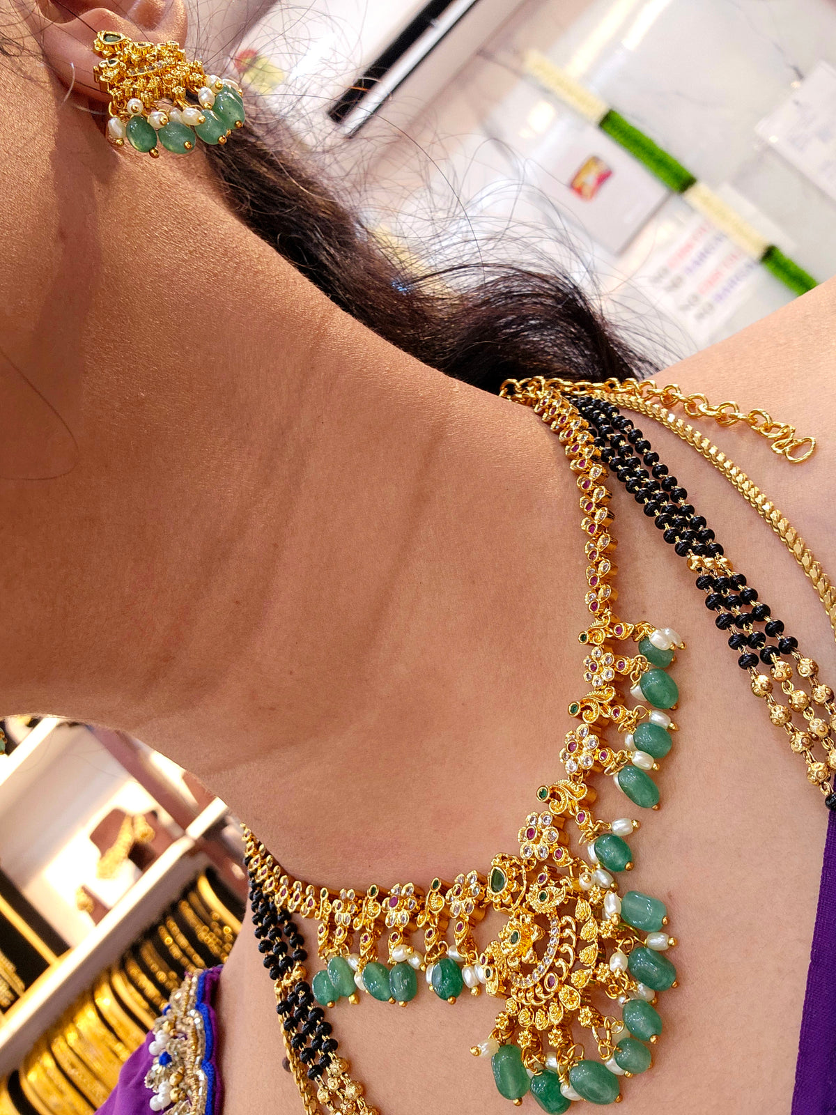 Neck set with earinges code SLS 913J