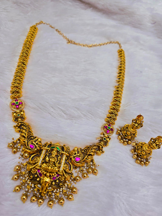 Long set with earrings Code SLS 393J