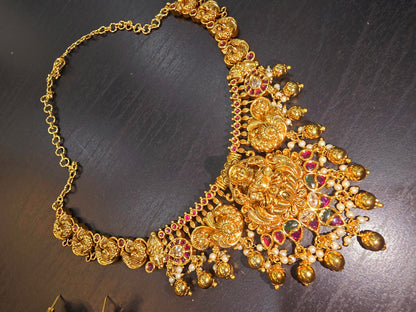 Neck set with earrings Code SLS 346 J