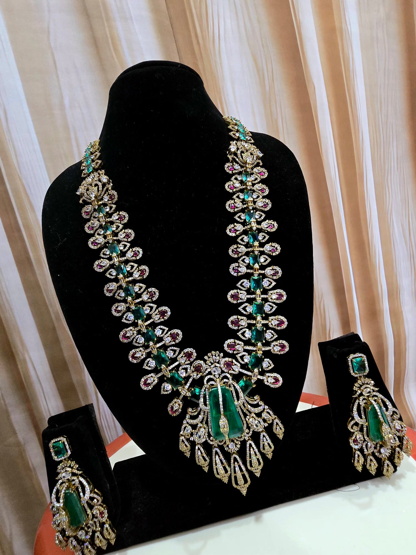Rani  haram  Neck set with earinges 761J