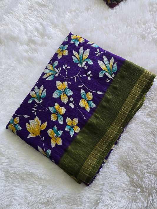 Saree un stiched blouse code SLS 608