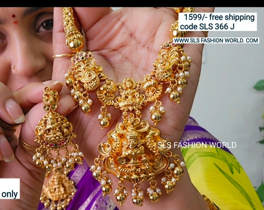 Neck set with earrings code SLS 366J
