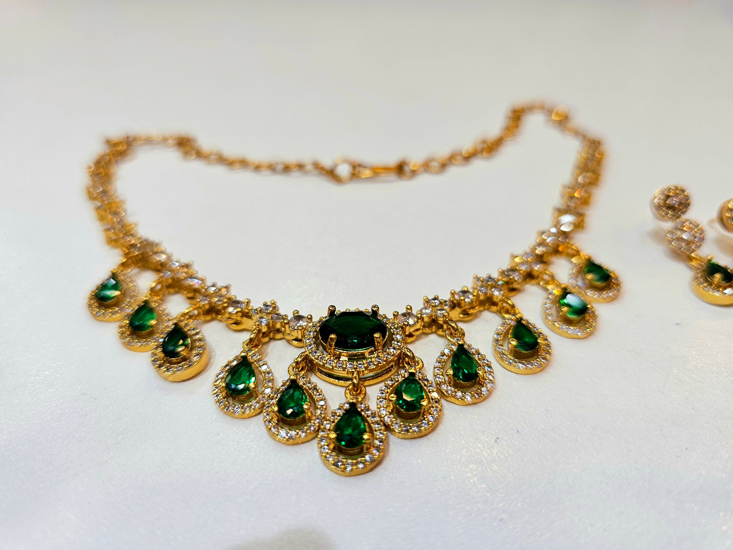 Neck set with earrings code SLS 403J