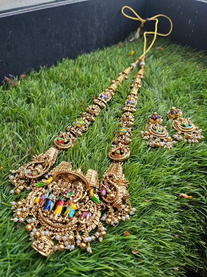 Long set with earrings code SLS 530J