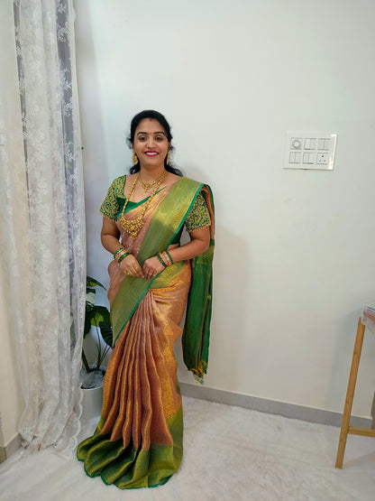 Saree un stiched blouse code SLS 506