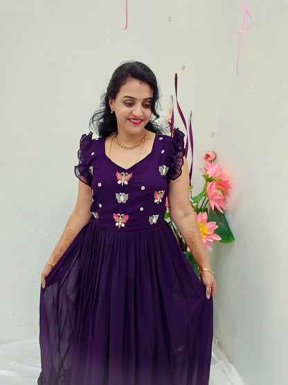 Maggom work frock Code SLS 273