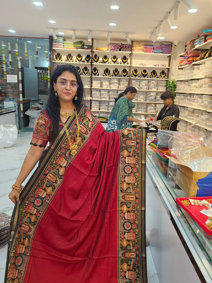 Saree un stiched blouse code SLS 732