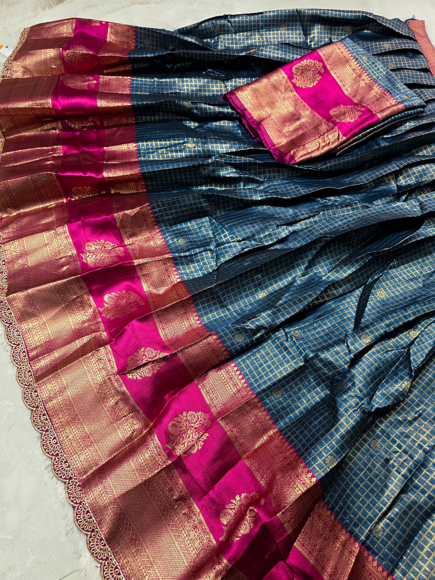 Sami stiched Lehanga set  code SLS 601