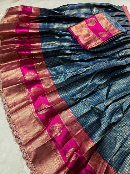 Sami stiched Lehanga set  code SLS 601