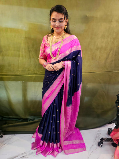Saree un stiched blouse code SLS 736