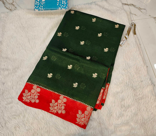 Saree un stiched blouse code SLS 578