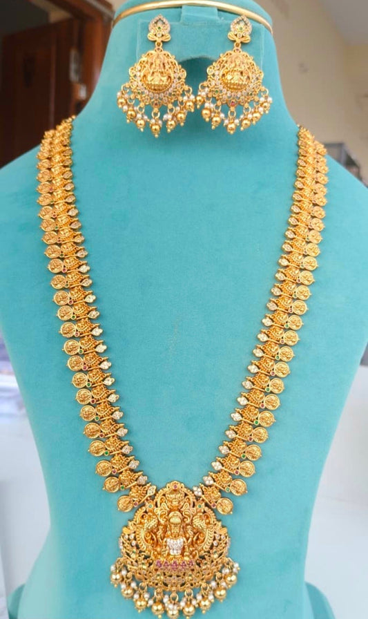 Long set with earrings code SLS  450J return gift