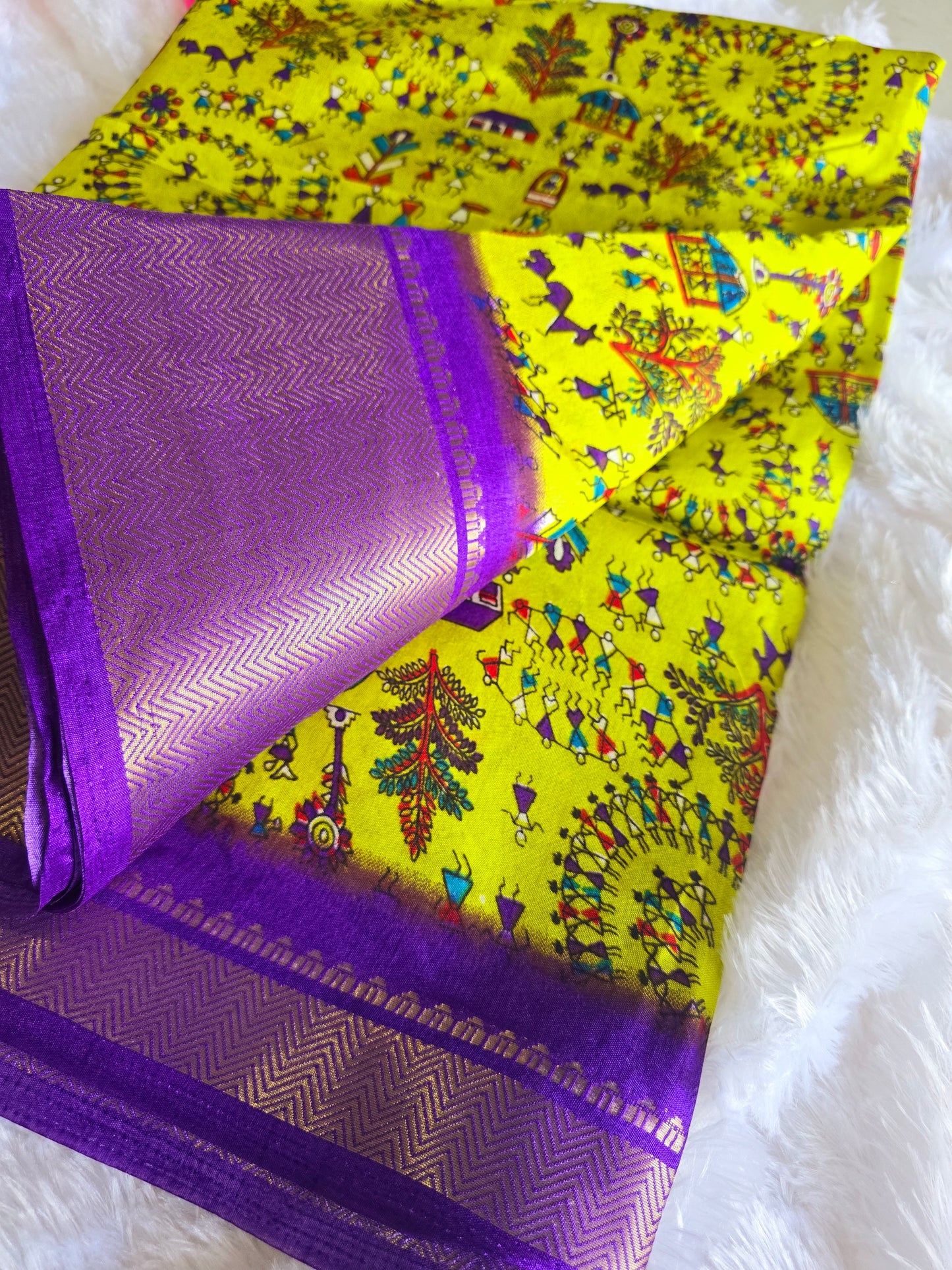 Saree un stiched blouse code SLS 349
