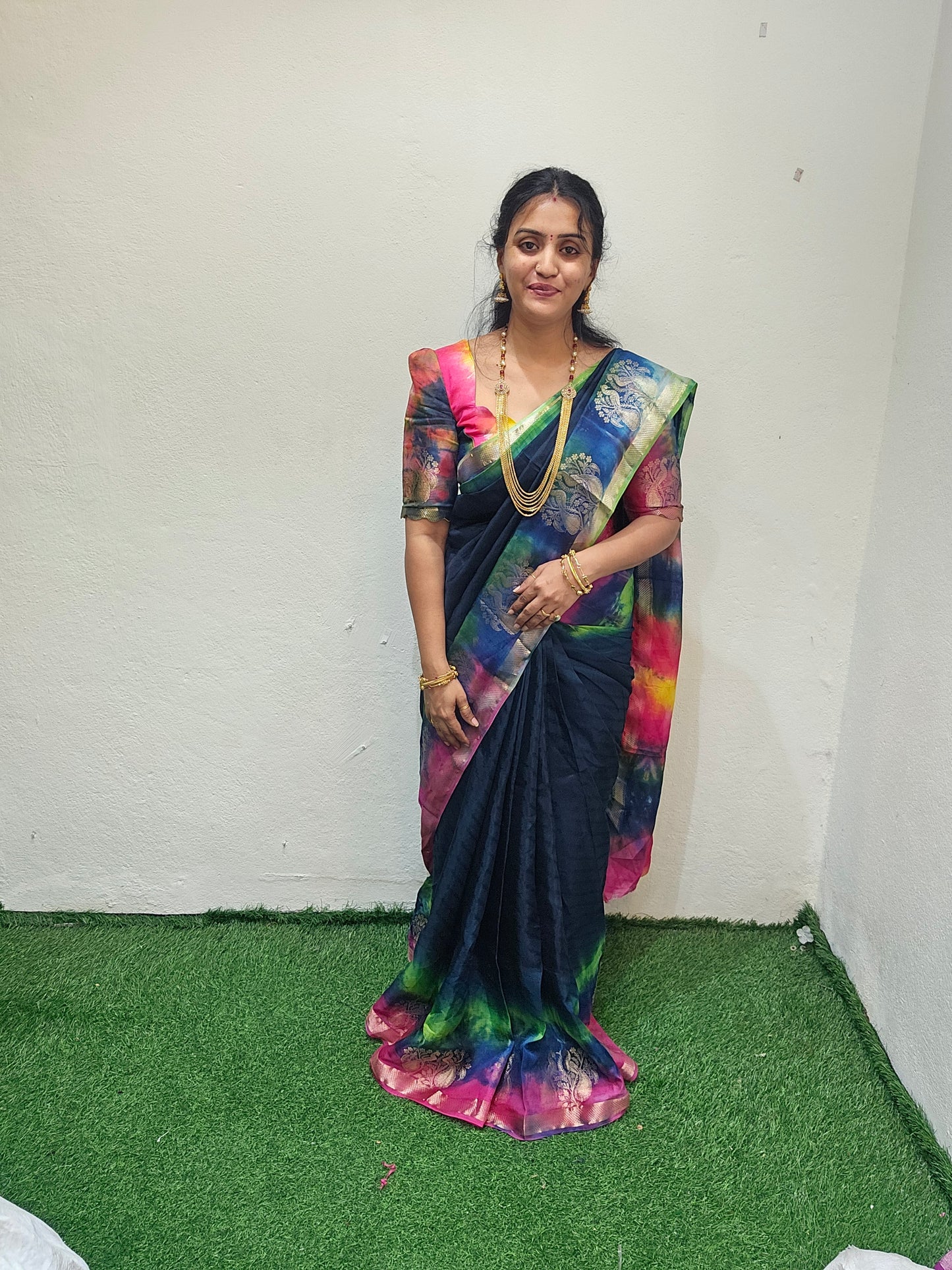 Raw mango Saree-SLS 64
