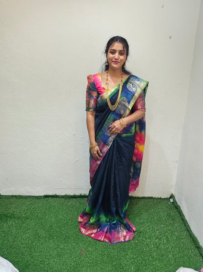 Raw mango Saree-SLS 64