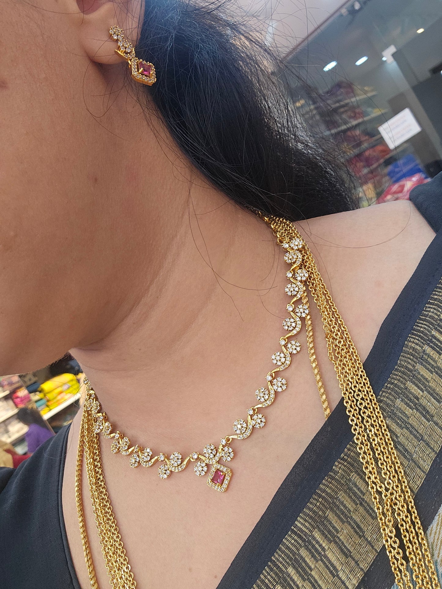 Neck set with earinges code SLS 839J