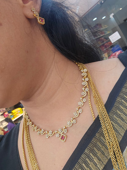 Neck set with earinges code SLS 839J