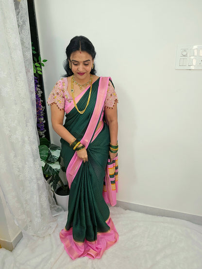 Saree un stiched blouse code SLS 469