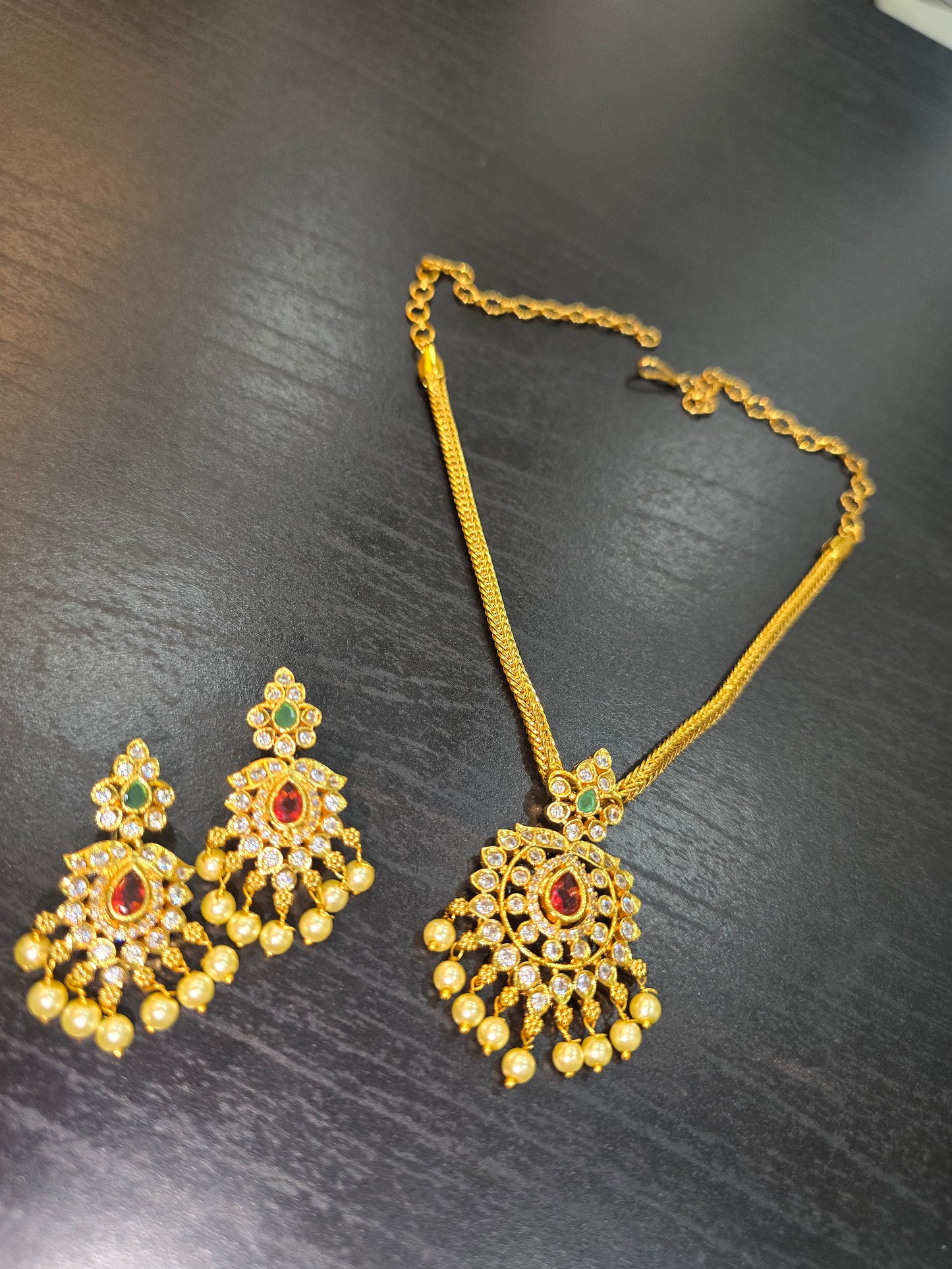 Neck set with earrings Code SLS 345 J
