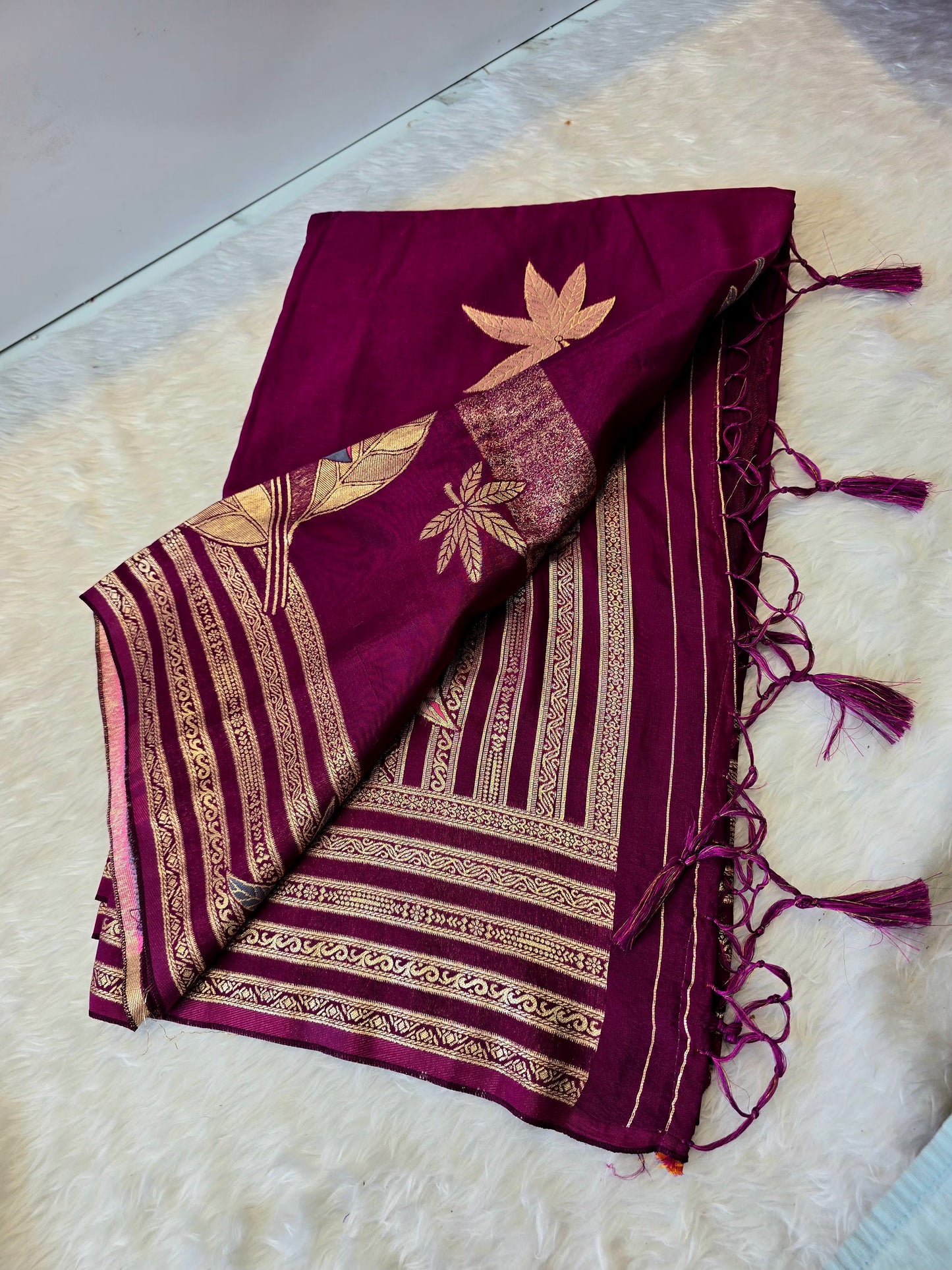 Saree un stiched blouse code SLS 614