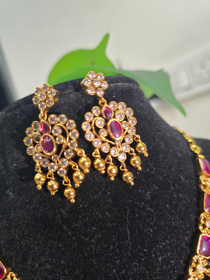 Rubi neck set with earings code SLS 779J
