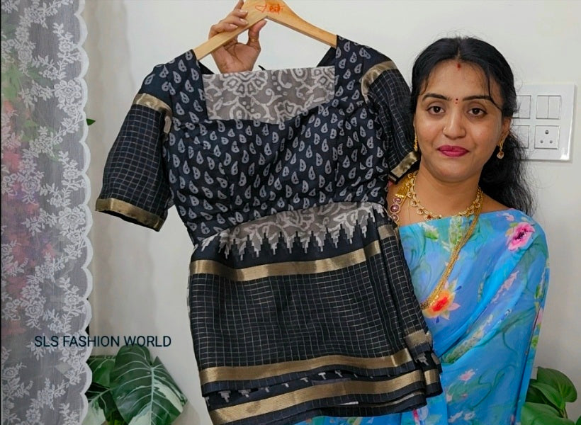 Saree full stiched blouse code SLS 509