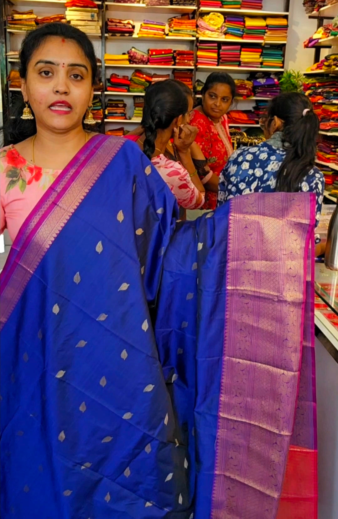 Saree un stiched blouse code SLS 524