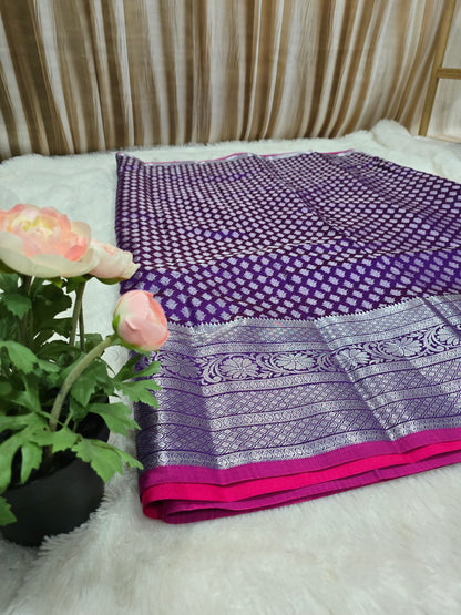Saree un stiched blouse code SLS 640