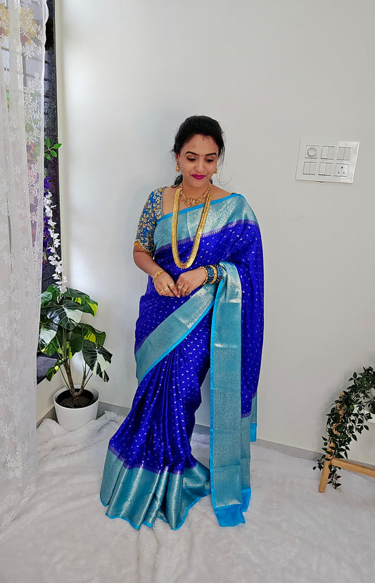 Saree un stiched blouse code SLS 523