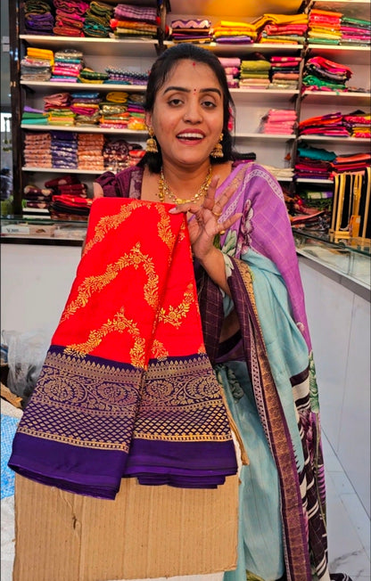 Saree un stiched blouse code SLS 565