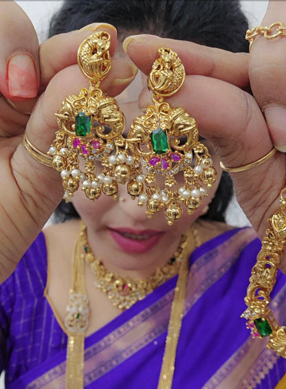 Neck set with earrings Code SLS 338 J