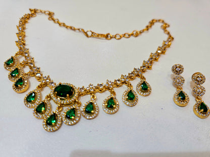 Neck set with earrings code SLS 403J