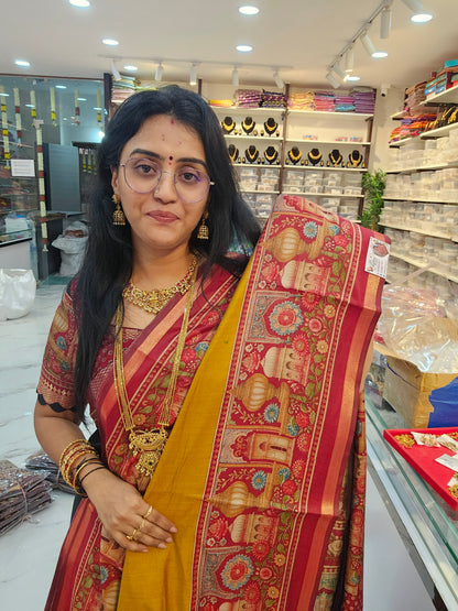 Saree un stiched blouse code SLS 732
