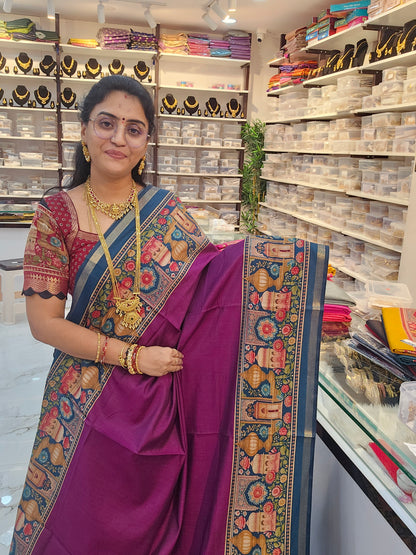 Saree un stiched blouse code SLS 732