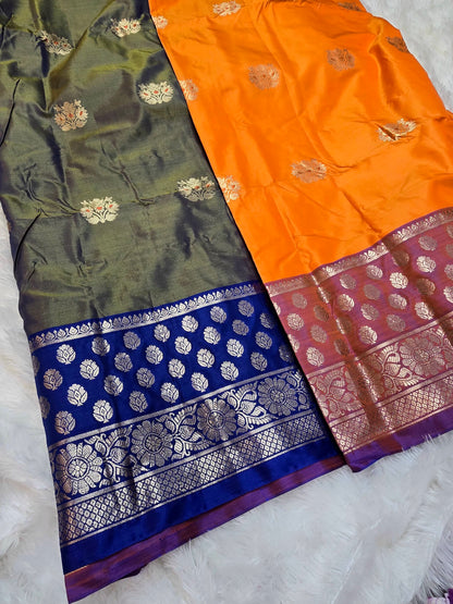 Saree un stiched blouse code SLS 561