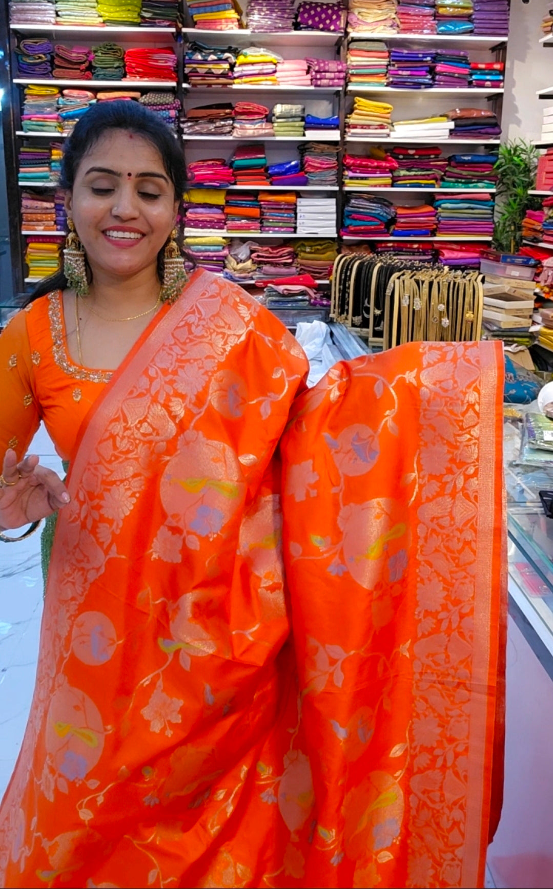 Saree un stiched blouse code SLS