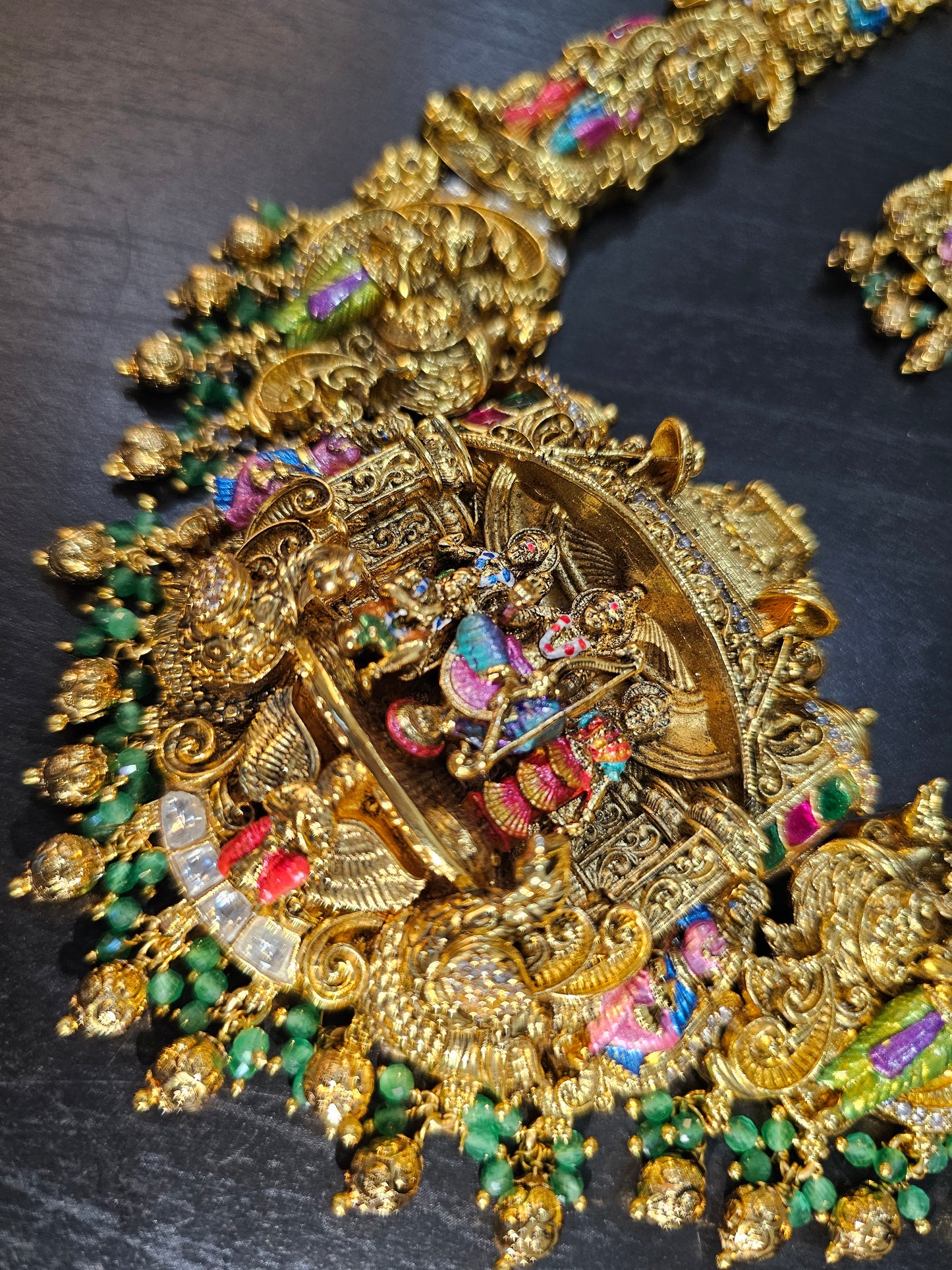Long set with earrings code SLS 441J