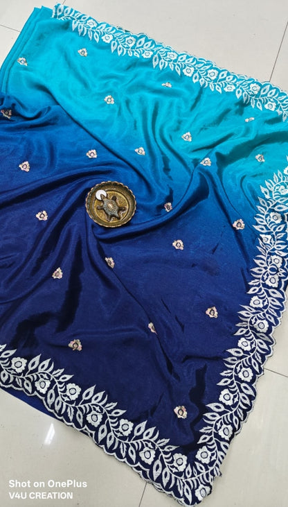 Code SLS 08 saree un stiched blouse