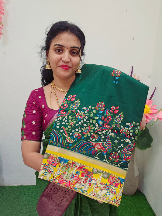 Saree un stiched blouse code SLS 300