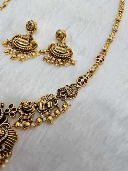 Long set with earrings Code SLS 433J