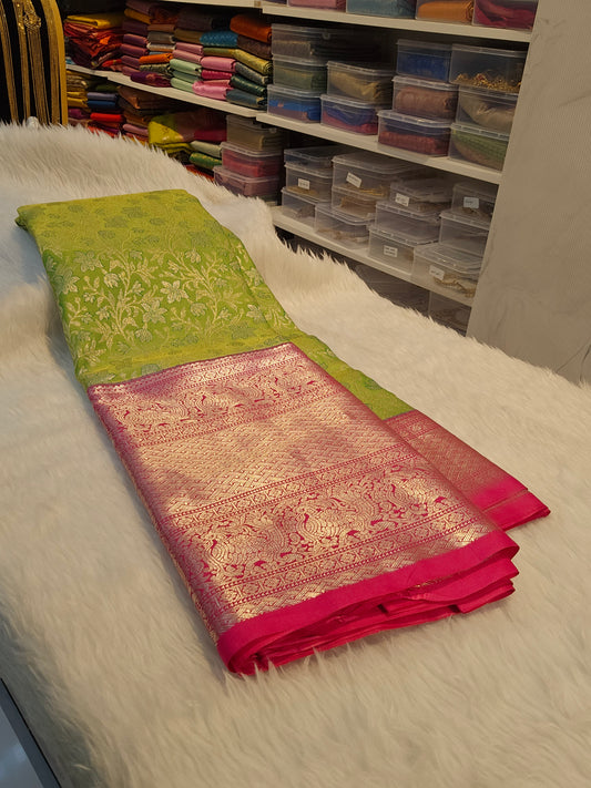 Saree un stiched blouse code SLS 574