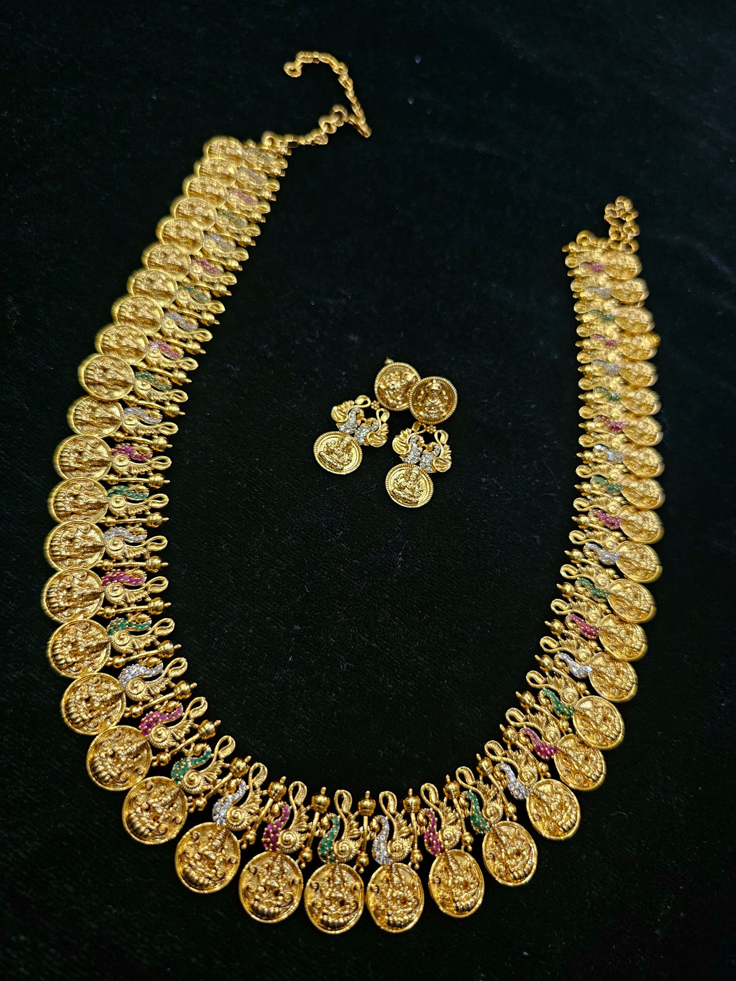 Long set with earrings code SLS 719J